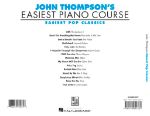 THOMPSON'S EASIEST POP CLASSICS