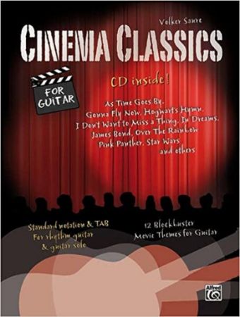 CINEMA CLASSICS+MP3 FOR GUITAR