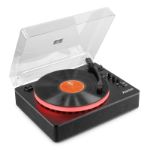 Fenton gramofon RP162LED Record Player with BT in/out Black