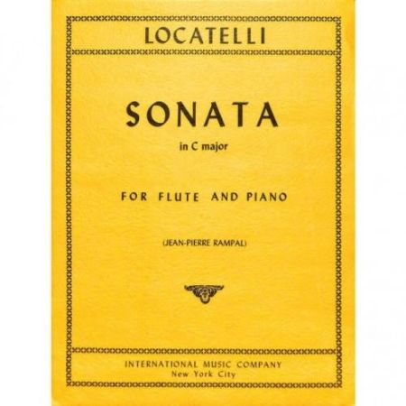 LOCATELLI:SONATA C MAJOR FOR FLUTE AND PIANO