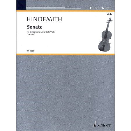 HINDEMITH:SONATE FOR VIOLA SOLO