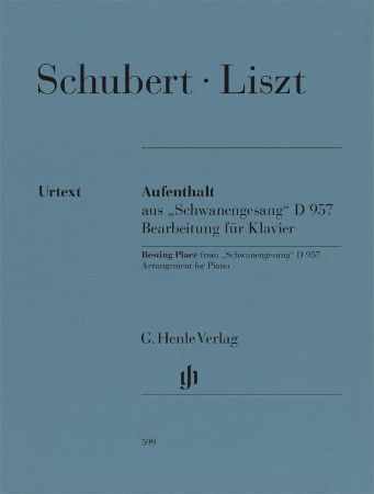 SCHUBERT/LISZT:AUFENTHALT/RESTING PLACE FROM SCHWANENGESANG D 957