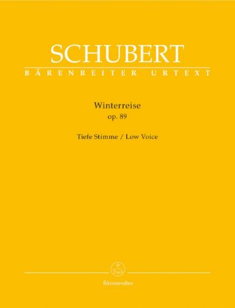 SCHUBERT:WINTERREISE OP.89 LOW VOICE