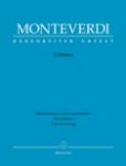 MONTEVERDI:L'ORFEO VOCAL SCORE