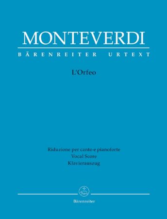 MONTEVERDI:L'ORFEO VOCAL SCORE