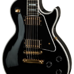 GIBSON ELEKTRIČNA KITARA LP CUSTOM BLACK Ebony Fingerboard Gloss GH