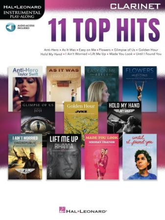 11 TOP HITS CLARINET PLAY ALONG + AUDIO ACCESS