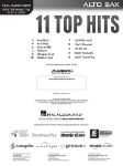11 TOP HITS ALTO SAX PLAY ALONG + AUDIO ACCESS