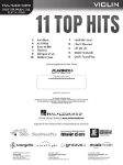 11 TOP HITS VIOLIN PLAY ALONG + AUDIO ACCESS