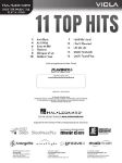 11 TOP HITS VIOLA PLAY ALONG + AUDIO ACCESS