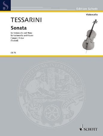 TESSARINI:SONATA FOR CELLO AND PIANO F-DUR