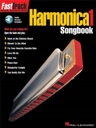 FAST TRACK HARMONICA 1 SONGBOOK + AUDIO ACCESS