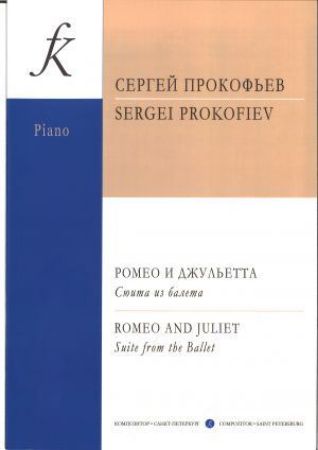 PROKOFIEV:ROMEO AND JULIET SUITE FROM BALLET PIANO