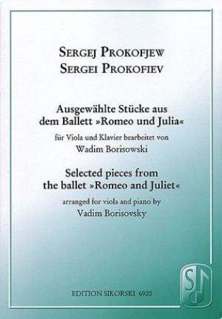 PROKOFIEV:SELECTED PIECES FOR VIOLA