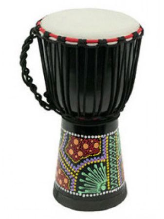 TERRIS TD4-8 Red/Blk 8" djembe