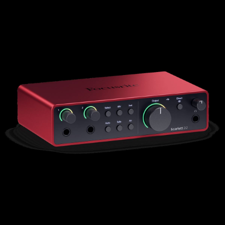 Focusrite Scarlett 2i2 4th Gen | Usb Audio Interface