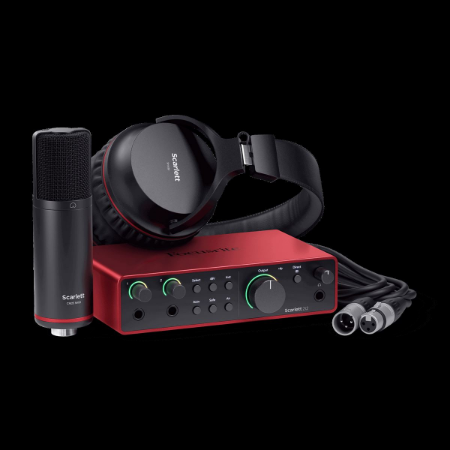 Focusrite Scarlett 2i2 Studio 4th Gen | Recording Bundle