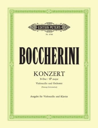 BOCCHERINI:KONZERT B-DUR CELLO AND PIANO