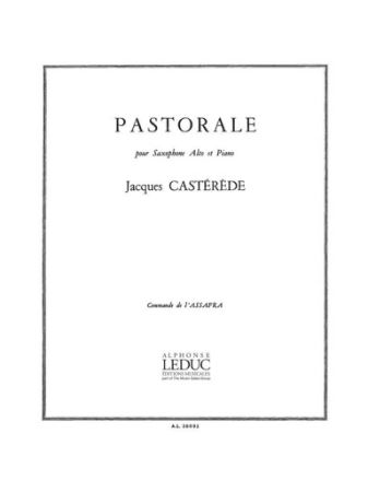CASTEREDE:PASTORALE, SAXOPHONE ALTO AND PIANO