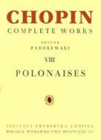 CHOPIN:POLONAISES CW VIII PADAREWSKI