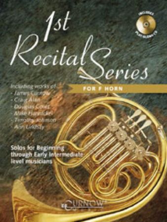 1ST RECITAL SERIES FOR F HORN +CD