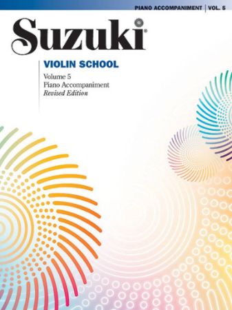 SUZUKI: VIOLIN SCHOOL PIANO ACCOMPANIMENT 5