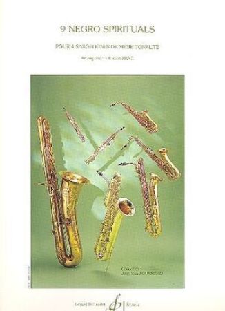 PRATI H.:9 NEGRO SPIRITUALS 4 SAXOPHONES