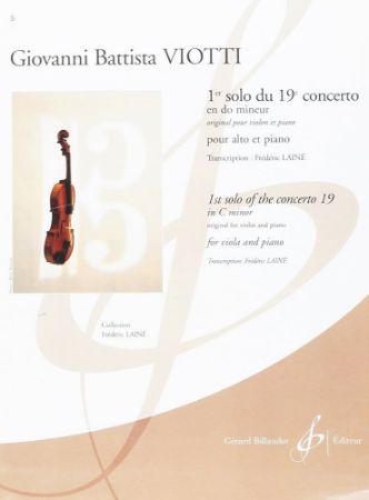 VIOTTI:1ER SOLO DU 19E CONCERTO C-MINOR FOR VIOLA AND PIANO