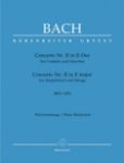 BACH J.S.:CONCERTO NO.II IN E-DUR BWV 1053 PIANO REDUCTION