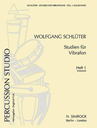 SCHLUTER:STUDIEN FUR VIBRAFON HEFT 1