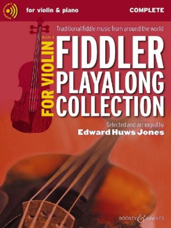 HUWS JONES:FIDDLER PLAYALONG COLLECTION FOR VIOLIN AND PIANO 1 + AUDIO ACCESS