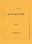 GHIDONI:PROMENADE EN MI b FOR SAXOPHONE ALTO (OU TENOR) AND PIANO