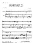 GHIDONI:PROMENADE EN MI b FOR SAXOPHONE ALTO (OU TENOR) AND PIANO