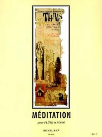 MASSENET J.:MEDITATION,FLUTE ET PIANO