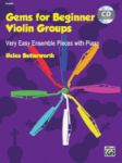 BUTTERWORTH:GEMS FOR BEGINNER VIOLIN GROUPS VERY EASY + AUDIO ACCESS