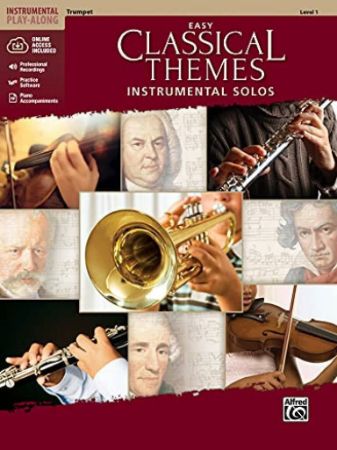 EASY CLASSICAL THEMES TRUMPET PLAY ALONG + AUDIO ACCESS +CD