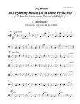 ROSAURO:10 BEGINING STUDIES FOR MULTIPLE PERCUSSION