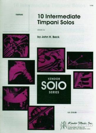 BECK:10 INTERMEDIATE TIMPANI SOLOS