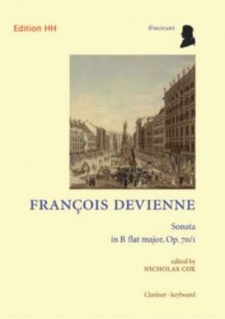 DEVIENNE:SONATA IN B FLAT MAJOR OP.70/1 CLARINET AND PIANO
