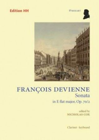 DEVIENNE:SONATA IN E FLAT MAJOR OP.70/2 CLARINET AND PIANO