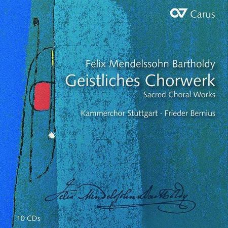 MENDELSSSOHN:GEISTLICHES CHORWERK/SACRED CHORAL WORKS 10CD