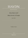 HAYDN:MISSA BREVIS IN F HOB. XXII:1 FULL SCORE