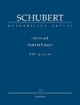 SCHUBERT:OCTET IN F MAJOR D 803-OP.POST.166 STUDYSCORE