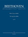 BEETHOVEN:STRING QUARTETS OP.18 STUDY SCORE