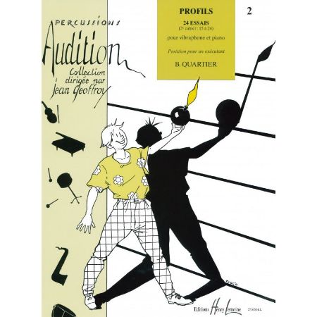 QUARTIER:PERCUSSIONS AUDDITION/PROFILS VOL.2 VIBRAPHONE ET PIANO