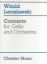 LUTOSLAWSKI:CONCERTO FOR CELLO AND ORCHESTRA FULL SCORE