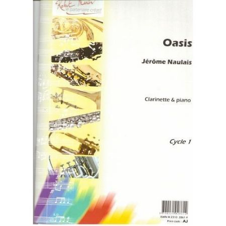 NAULAIS J:OASIS,CLARINE.+PIANO