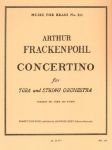 FRACKENPOH A:CONCERTINO FOR  TUBA AND PIANO