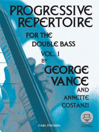 VANCE:PROGRESSIVE REPERTOIRE DOUBLE BASS VOL.1 + AUDIO ACCESS MP3