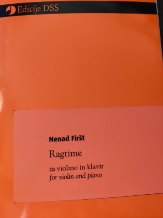 FIRŠT:RAGTIME ZA VIOLINO IN KLAVIR